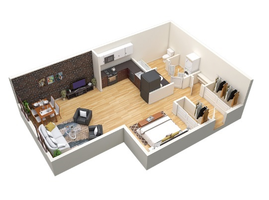 Portland, OR Crane Flats and Lofts  loft